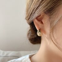 Droplet Hoop Earring